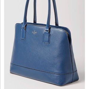 Kate Spade marybeth leather tote w/ laptop sleeve